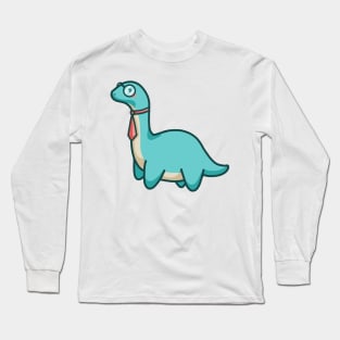 Cute dino, Professional long neck, Dinosaurus. Long Sleeve T-Shirt